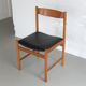 Dining set in natural oak by Meubelatelier Vanda, 1970s