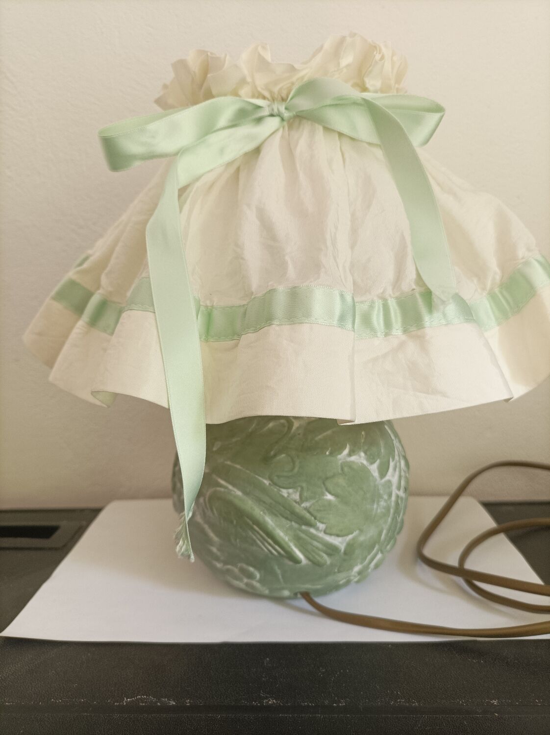 Bedside lamp signed Annick Naudy 70s