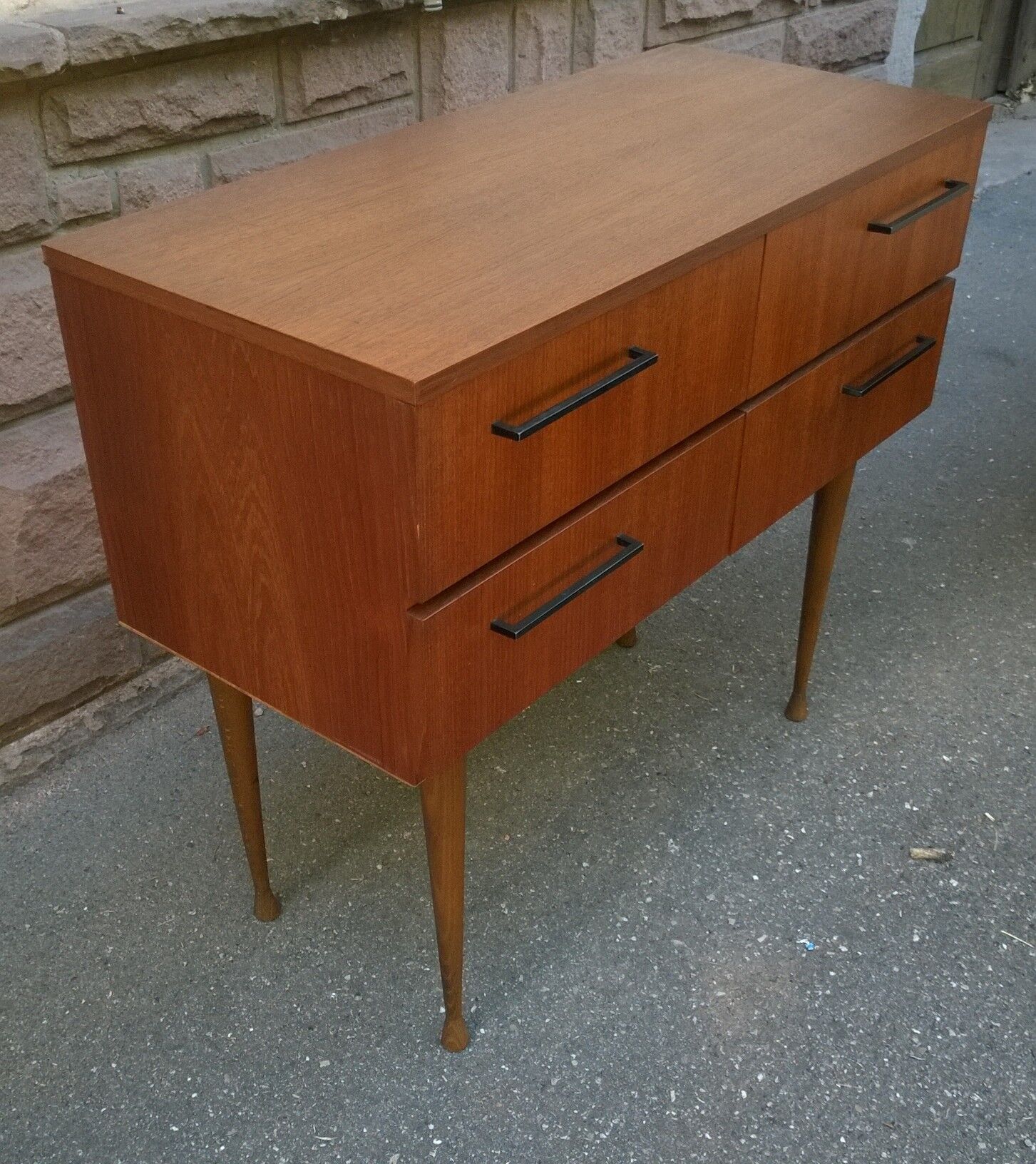 Scandinavian teak drawer furniture 1960