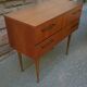 Scandinavian teak drawer furniture 1960