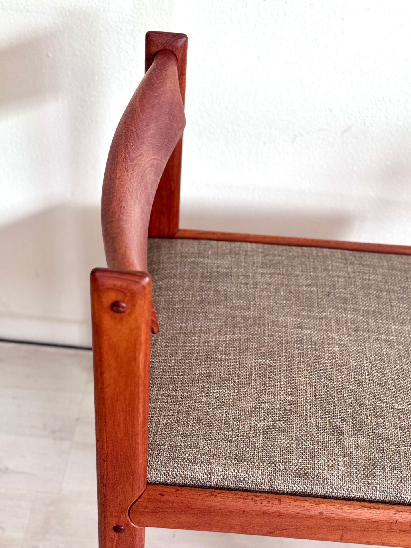 4 eetkamerstoelen H.W. Klein voor Bramin – teakhout – jaren 60