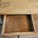 Old sideboard Parisian vintage wooden furniture