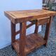 Wooden workbench 101×90cms with 1 drawer