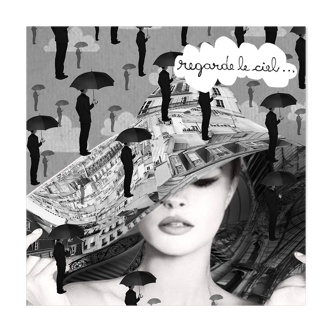 Collage - Paris I love you