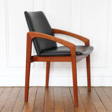 Fauteuil par Henning Kjærnulf pour Korup Stolefabrik