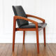 Fauteuil par Henning Kjærnulf pour Korup Stolefabrik