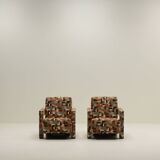 “Utrecht” chair by Gerrit Rietveld for Cassina, 1990s Italy.