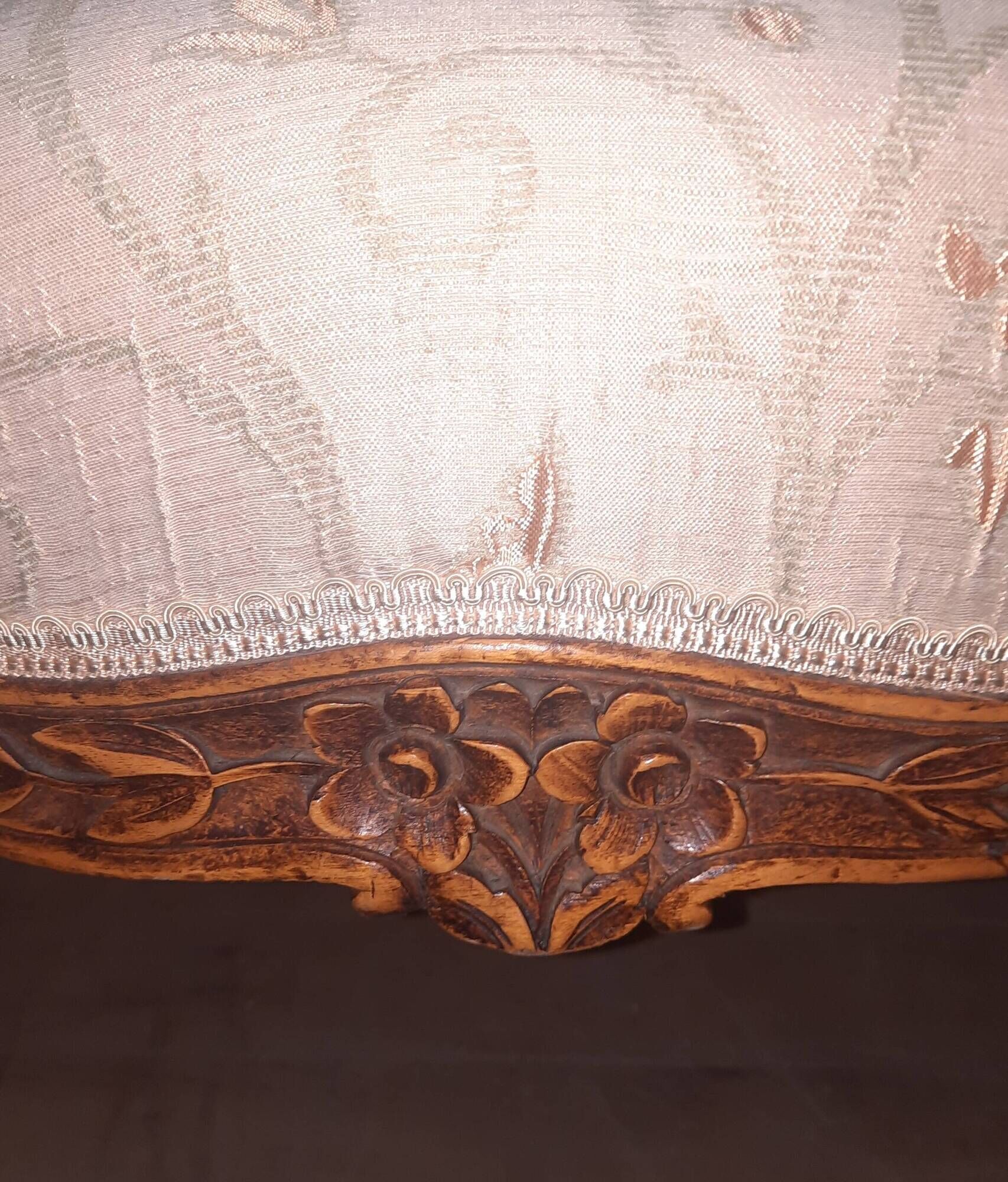 Pair of Louis XVI style armchairs