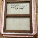 Oil painting on canvas, signed, dimensions: height - 70 cm - width - 60 cm