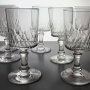 Baccarat - 7 wine glasses model Richelieu-Champigny
