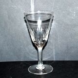 Meisenthal, series of 6 carved glasses