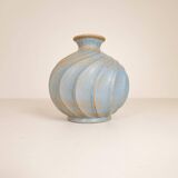 Paire de vases en céramique "Turkos" de style milieu du siècle, Ewald Dahlskog, Bo Fajans, Suède