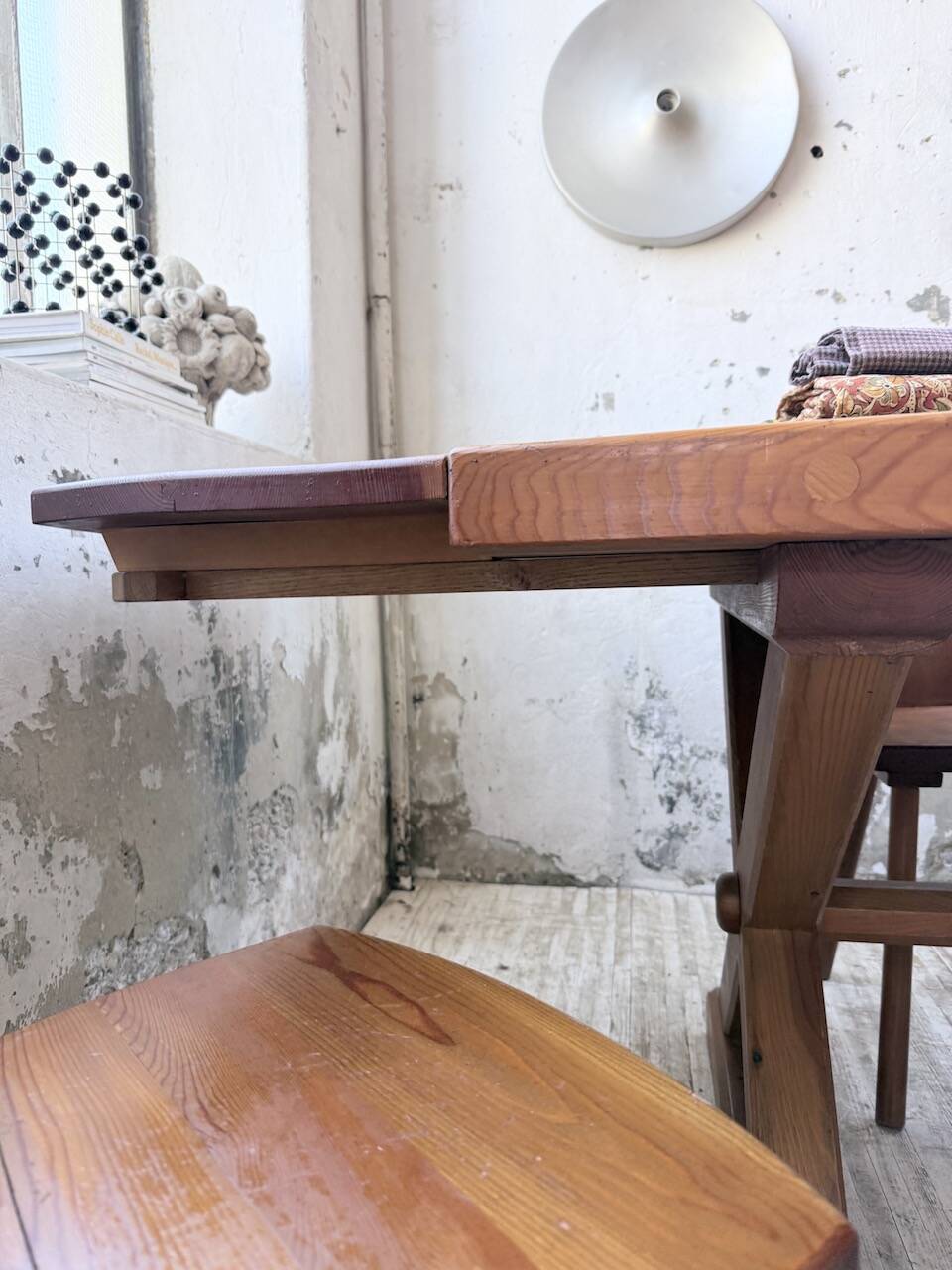 Mountain furniture set with table and 8 chairs Malmvall.
