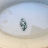 1940s Sauceboat on a Porcelain Frame, Schlaggenwald Manufacture