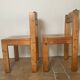 Mid-century pair of chairs