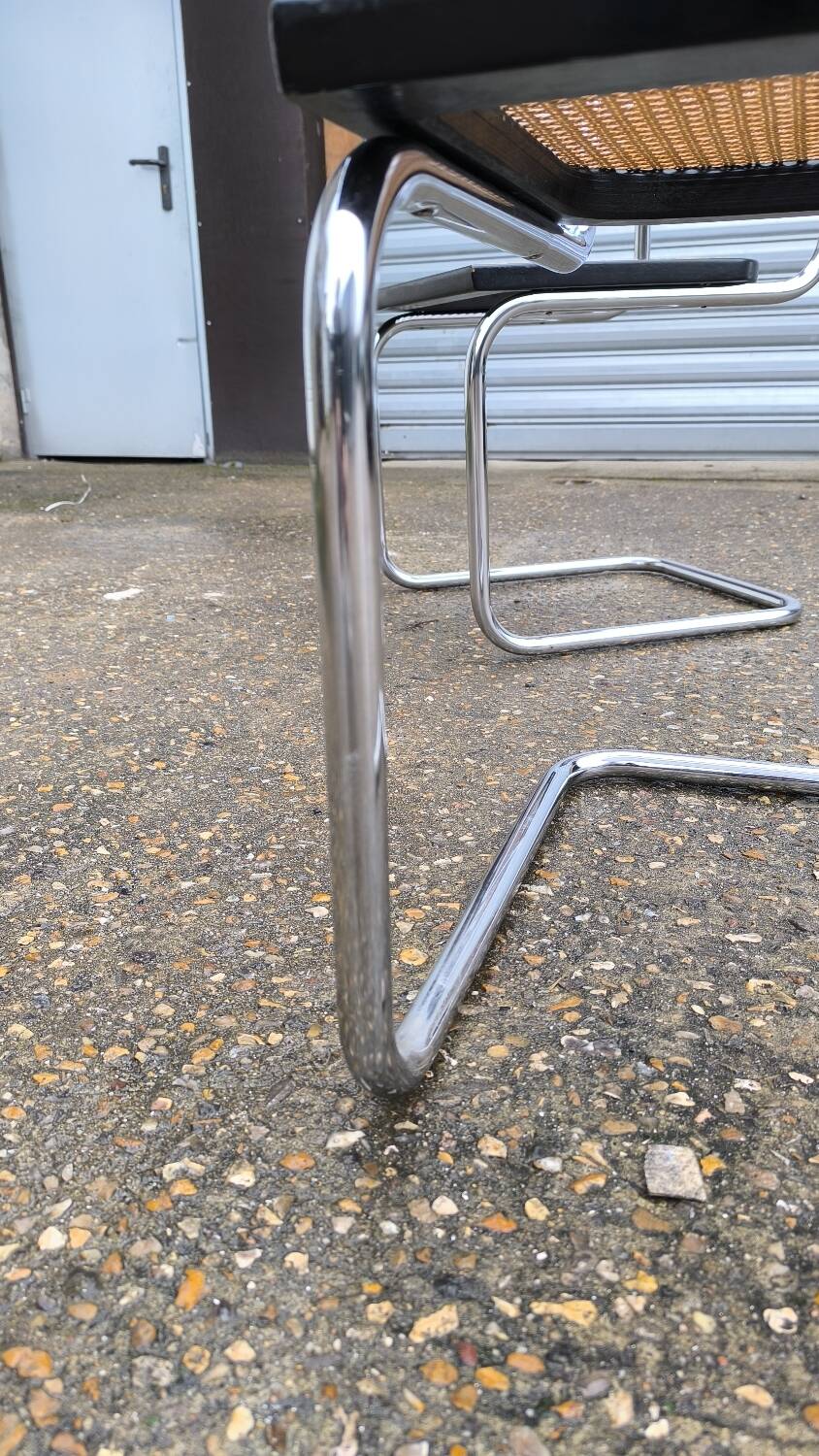 Pair of Cesca B32 chairs by Marcel Breuer