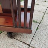 Vintage antique rotating bookcase