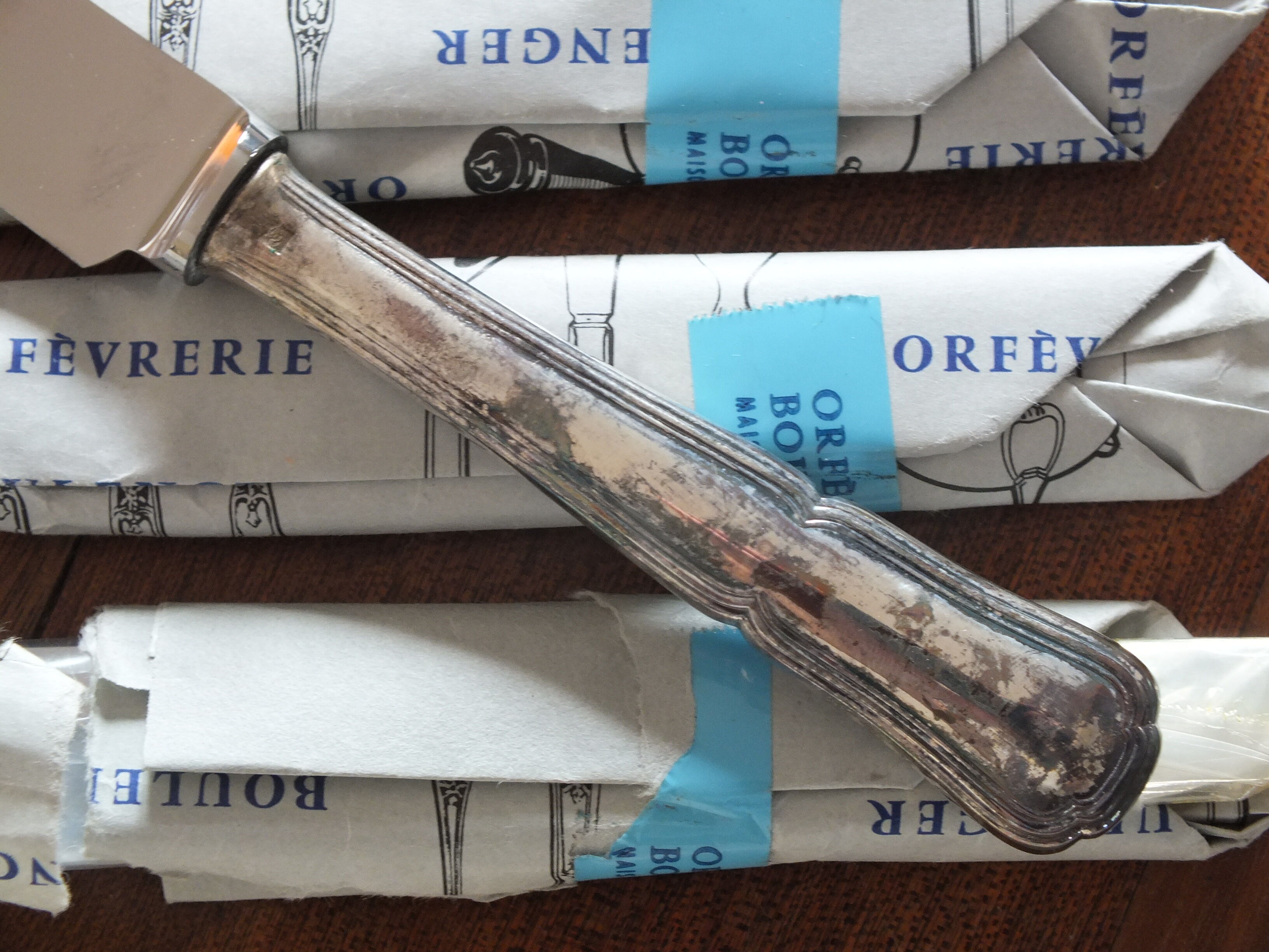 5 table knives boulenger contour nets