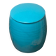 Turquoise blue ceramic candy box