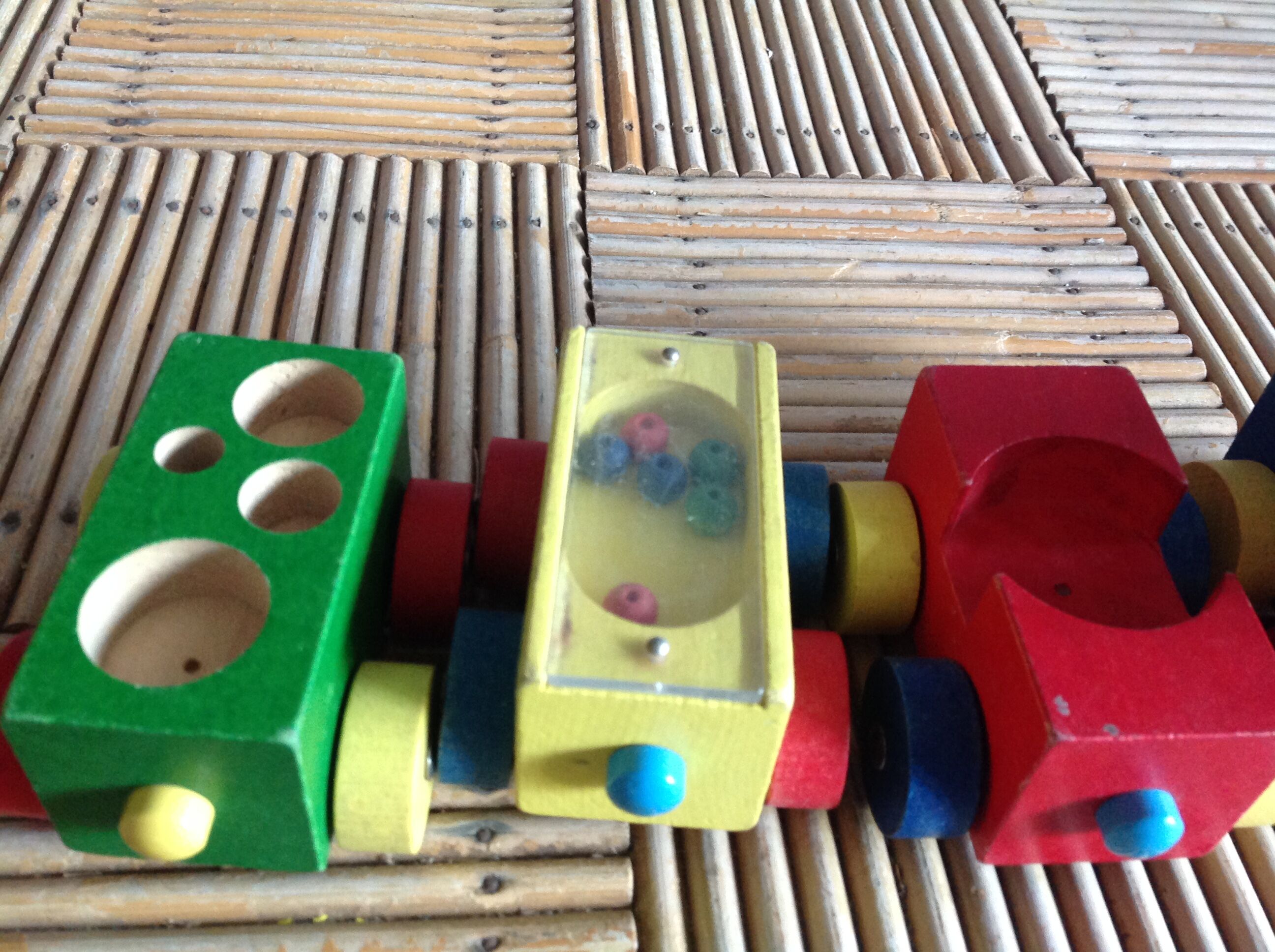 Wooden train