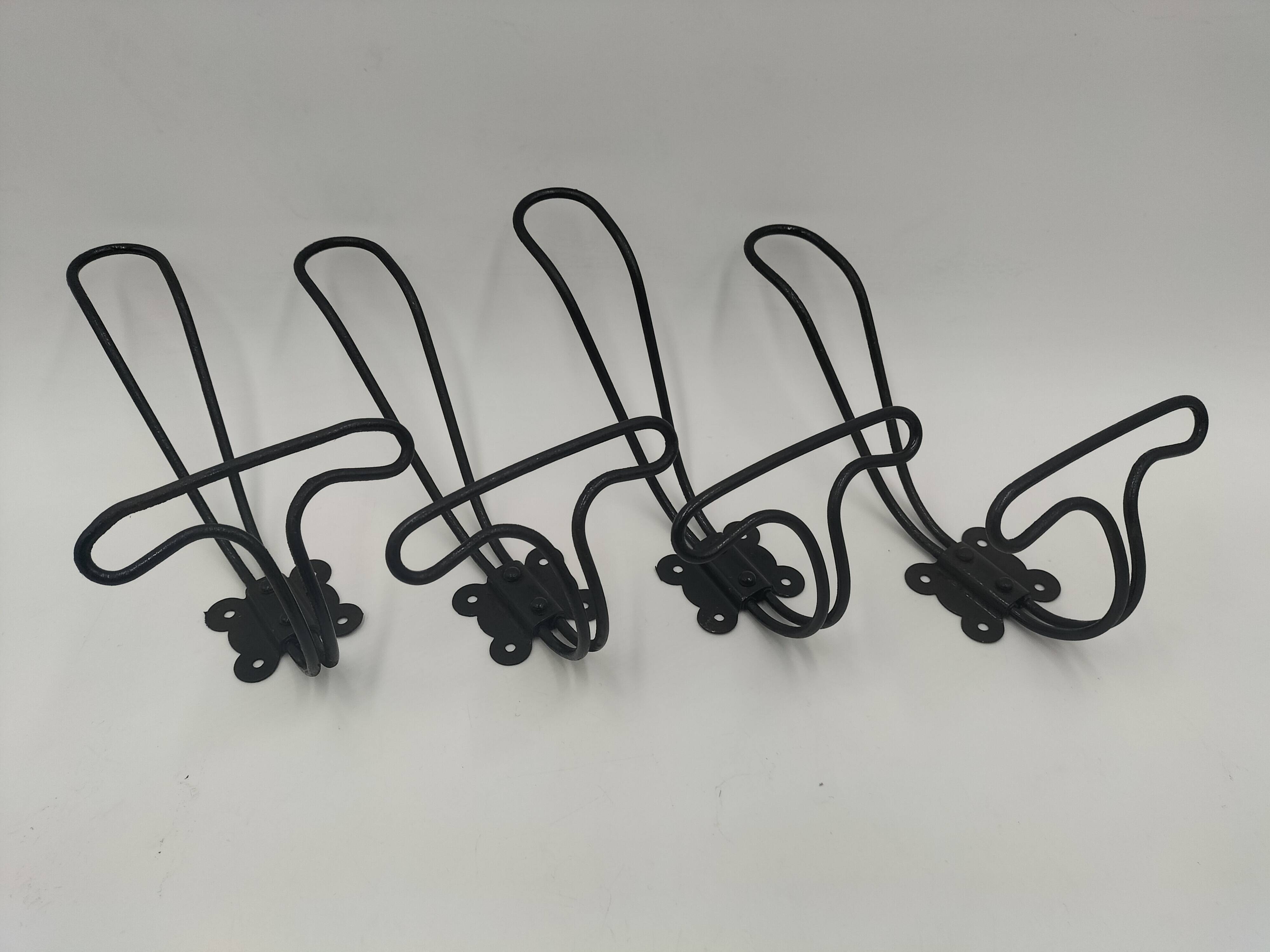 Set of 4 coat hooks