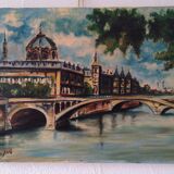 Tableau de Paris années 60