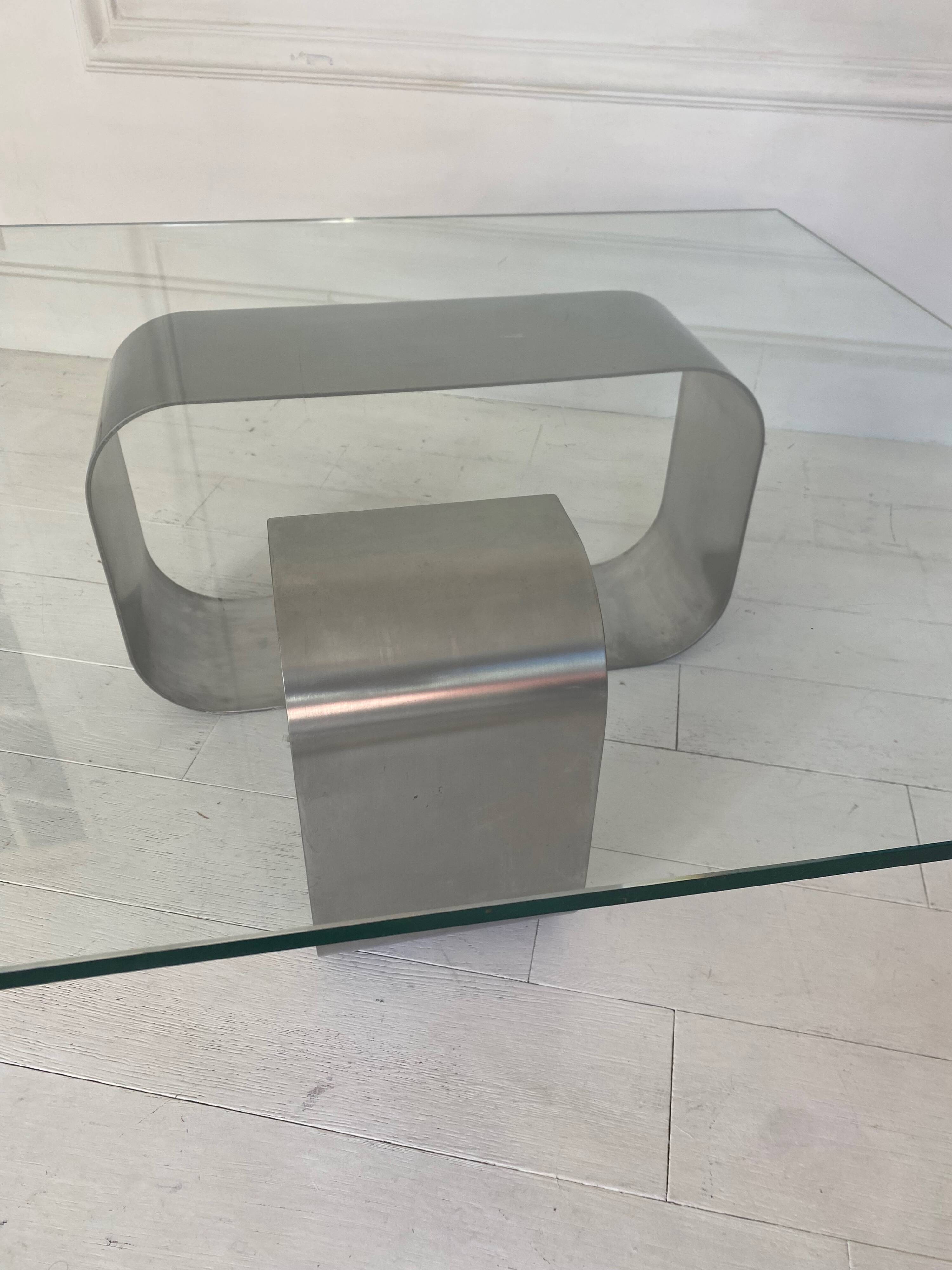 François MONNET "Naja" coffee table 1969.