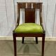 Chaise Empire 19ème en acajou