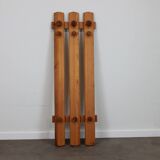 Pine wall coat rack