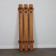 Pine wall coat rack