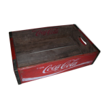 old wooden coca cola crate
