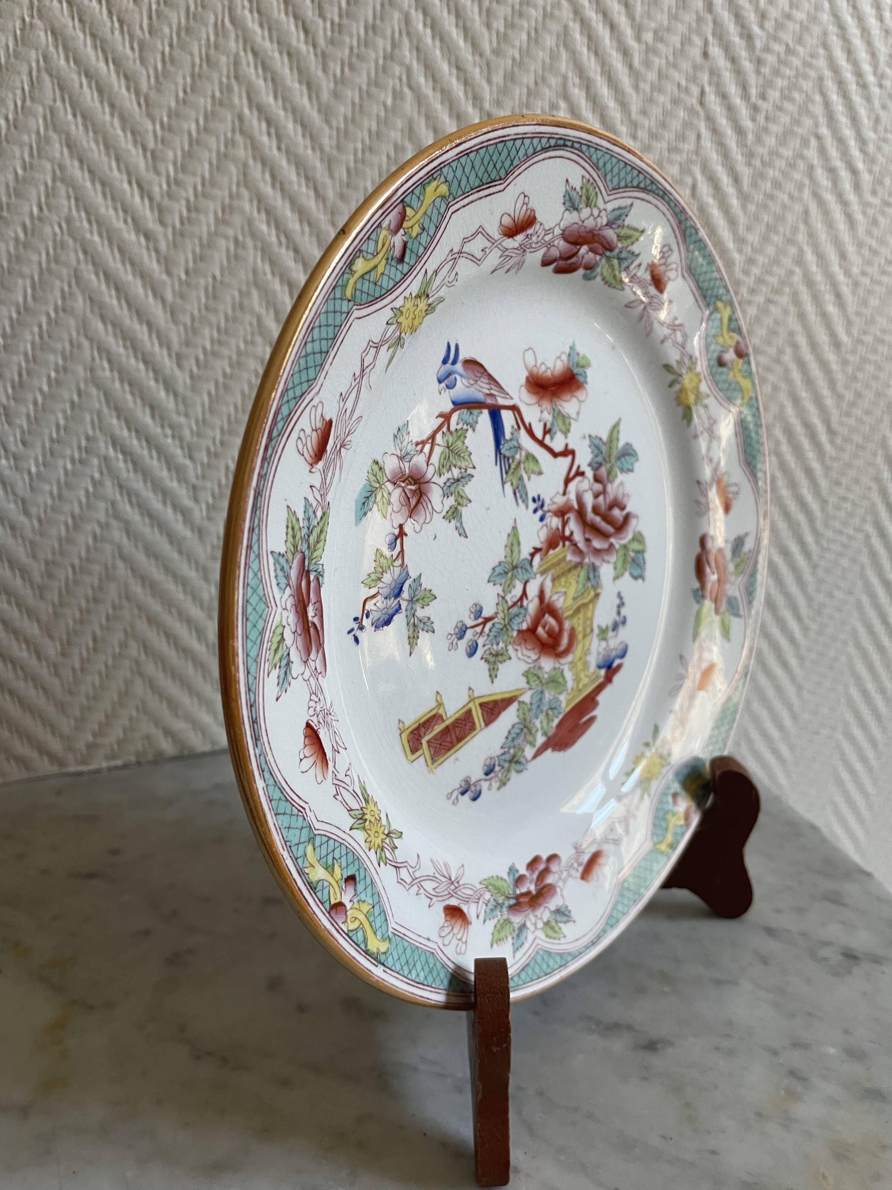 Small plate from the Maastricht Nanking ceramic company