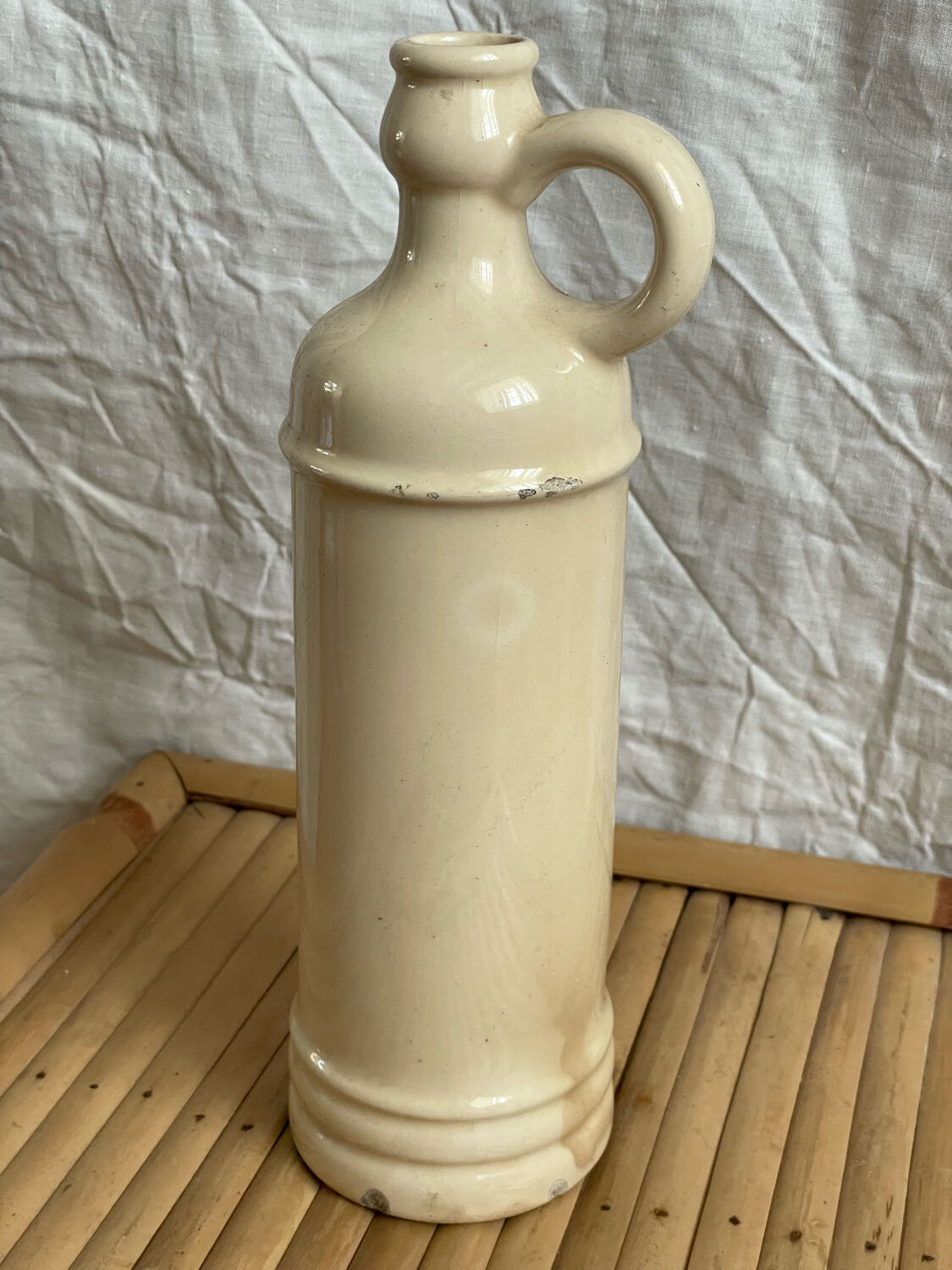 Poët-Laval stoneware jug with one handle