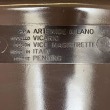 2 Vicario armchairs by Vico Magistretti for Artemide, plastic, 1970s