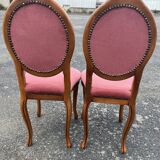 Paire de chaise style Louis XV