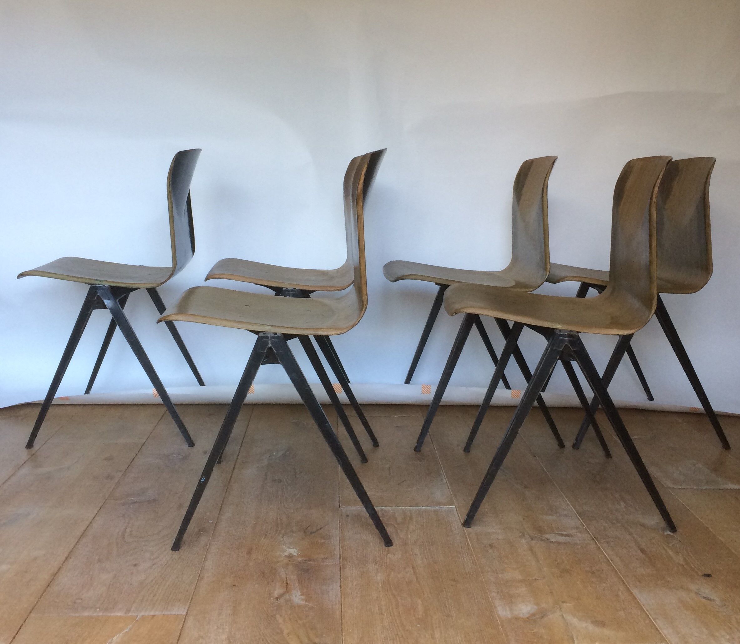 Thur op seat s22 galvanitas chairs, set of 6