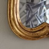 Mirror gilded wood 32x25cm