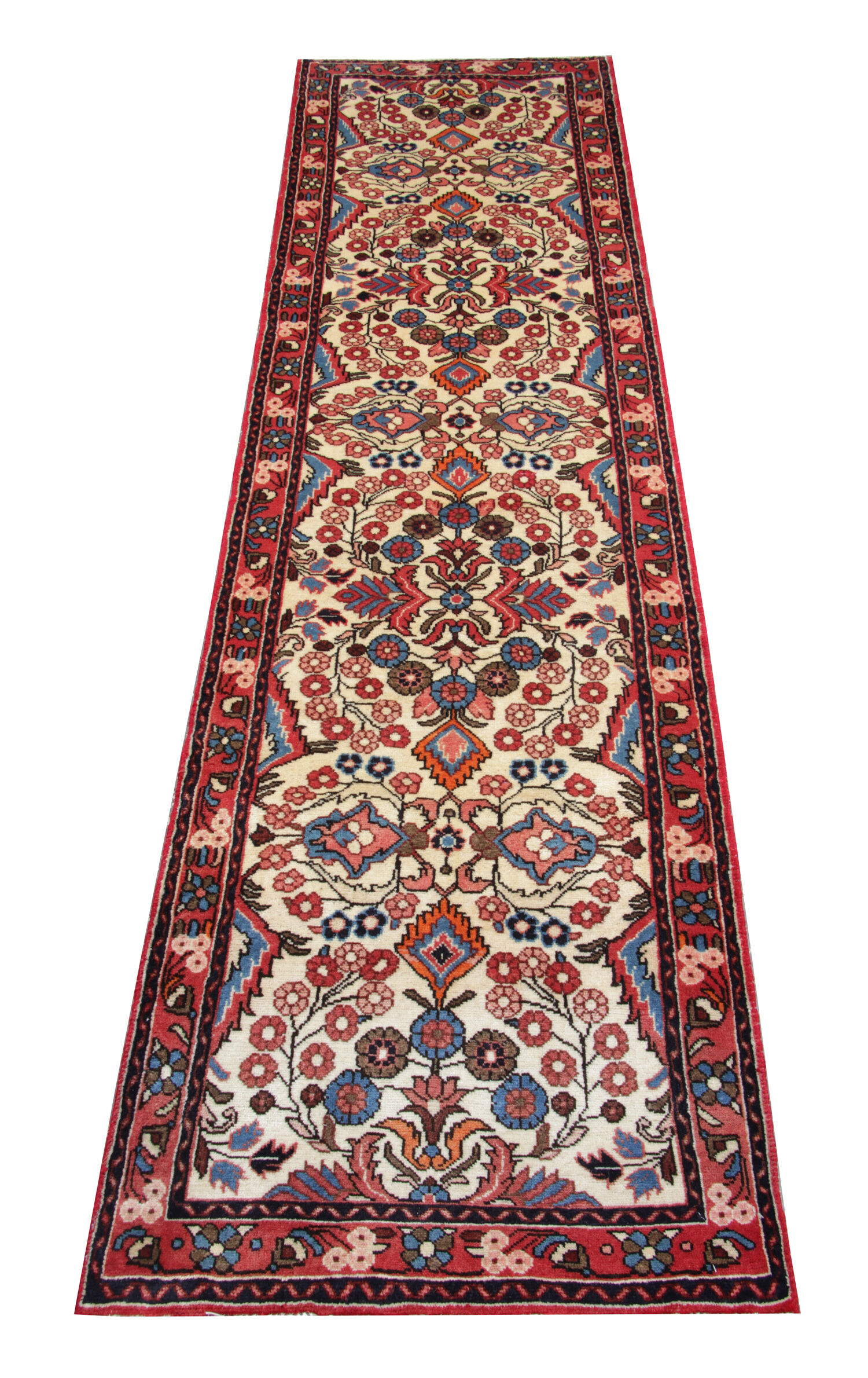 Traditional handmade Wool Carpet Runner 82x295cm