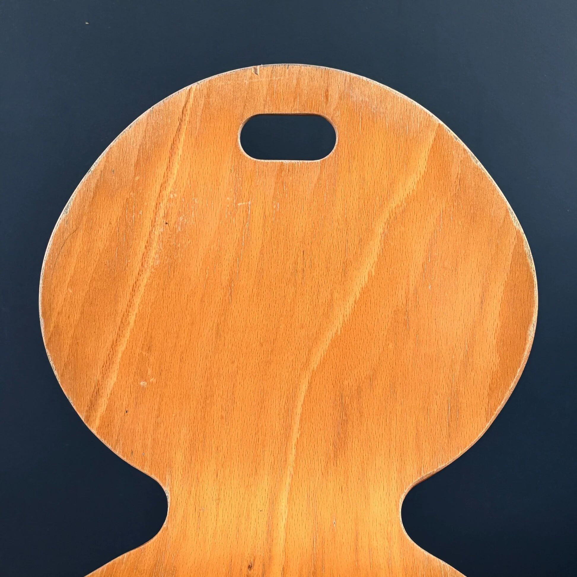 Chaise d’école enfant en lamellé-collé cintré