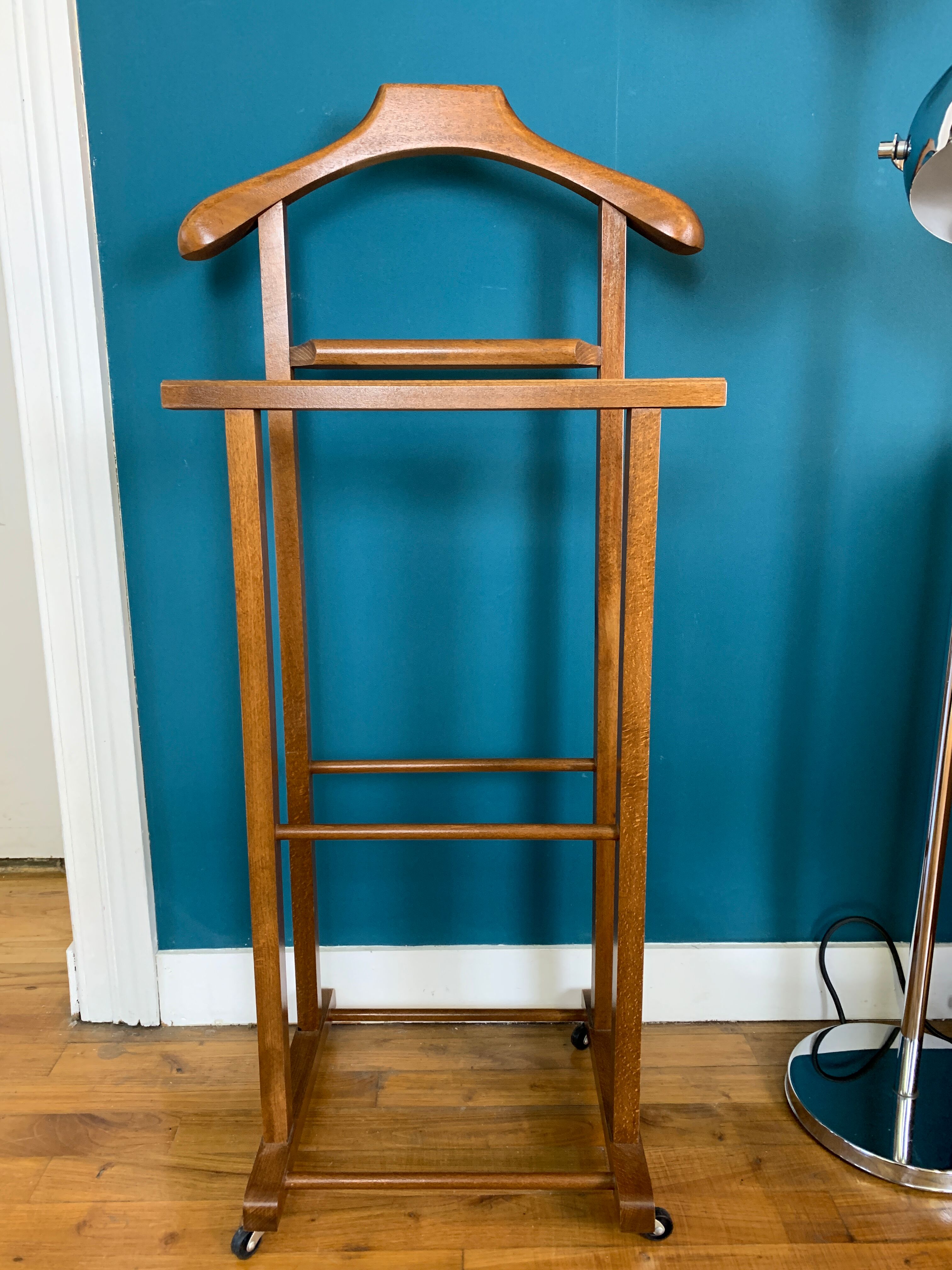 Vintage wooden valet