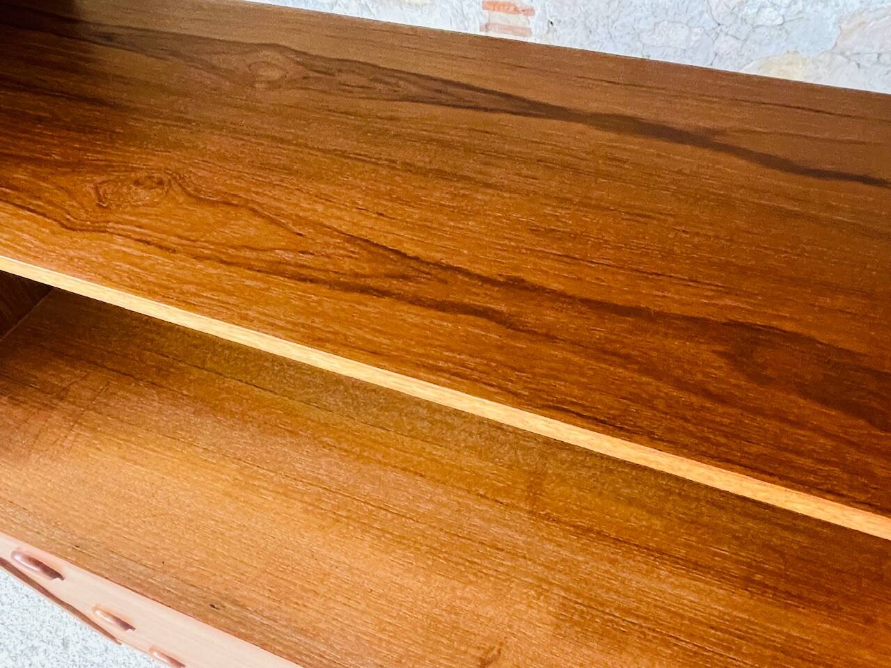 Vintage teak wall unit, circa 1960's