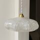 Art Deco suspension in clichy glass