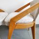 Suite de 4 chaises de Charles Ramos 1950