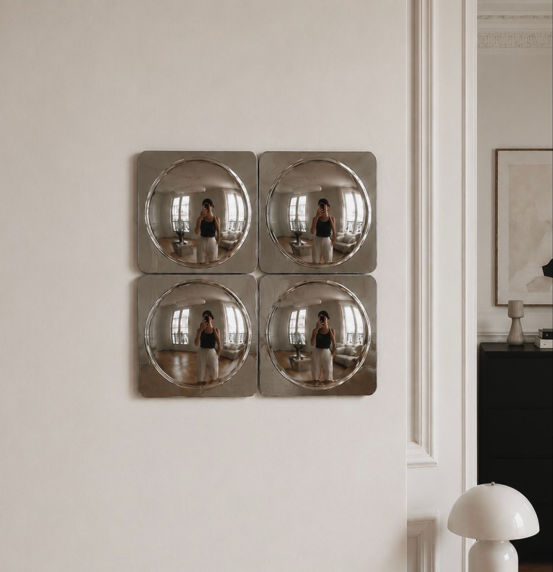 Miroir convexe sphères