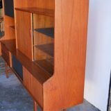 Scandinavian buffet teak model "Tilburg" by O.M.F Omer Meubel Fabriek to Samcom Lefèvre editions