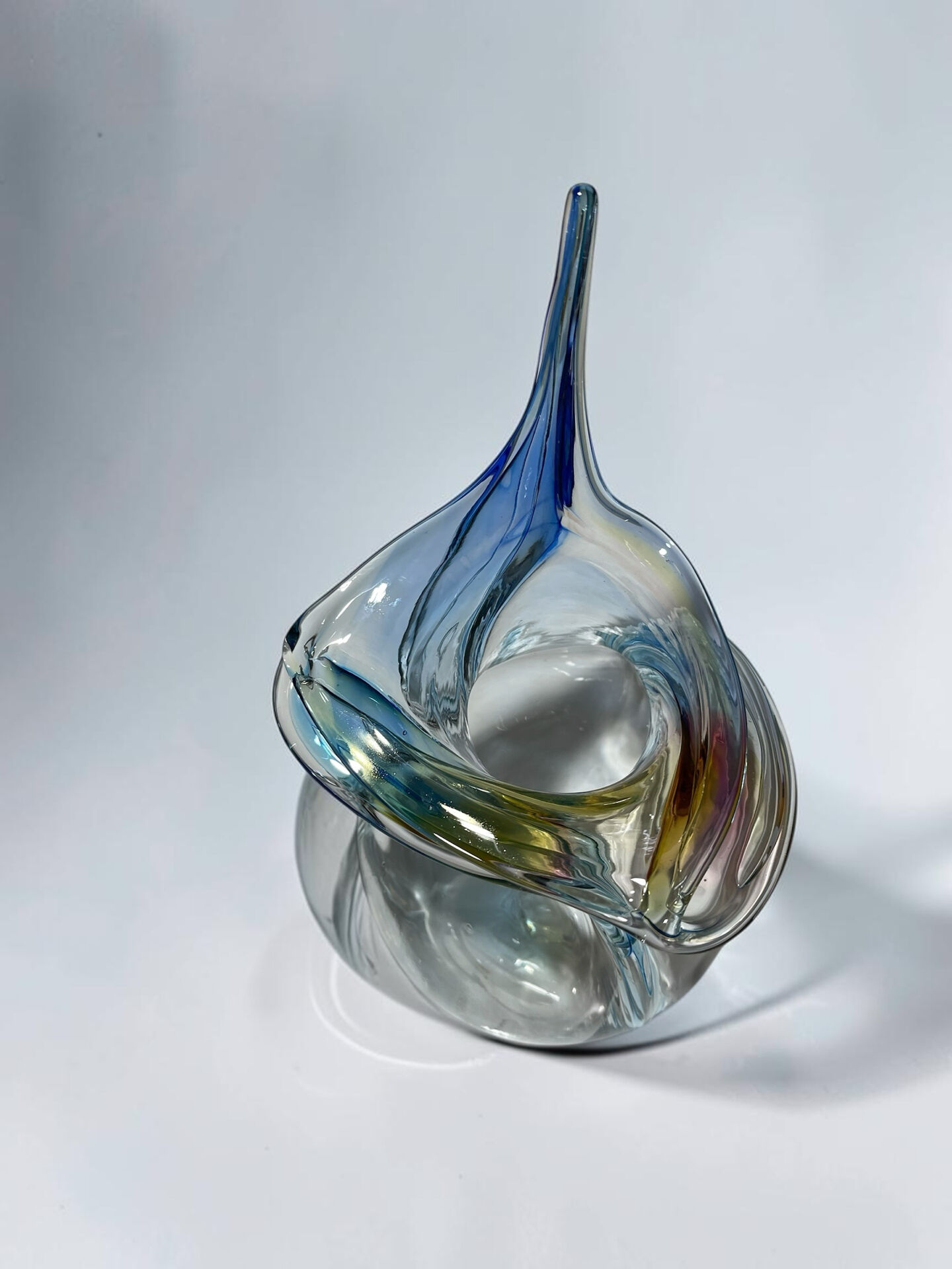Vintage blown glass vase – Murano style