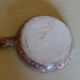 Poelon in hand-painted cermal, vintage oleron Island 1960