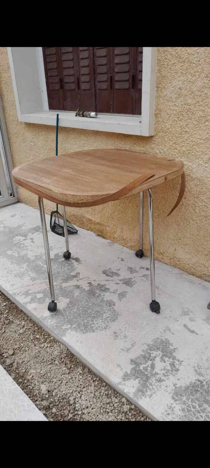 Vintage Ikea “Fusion” wooden table and chairs