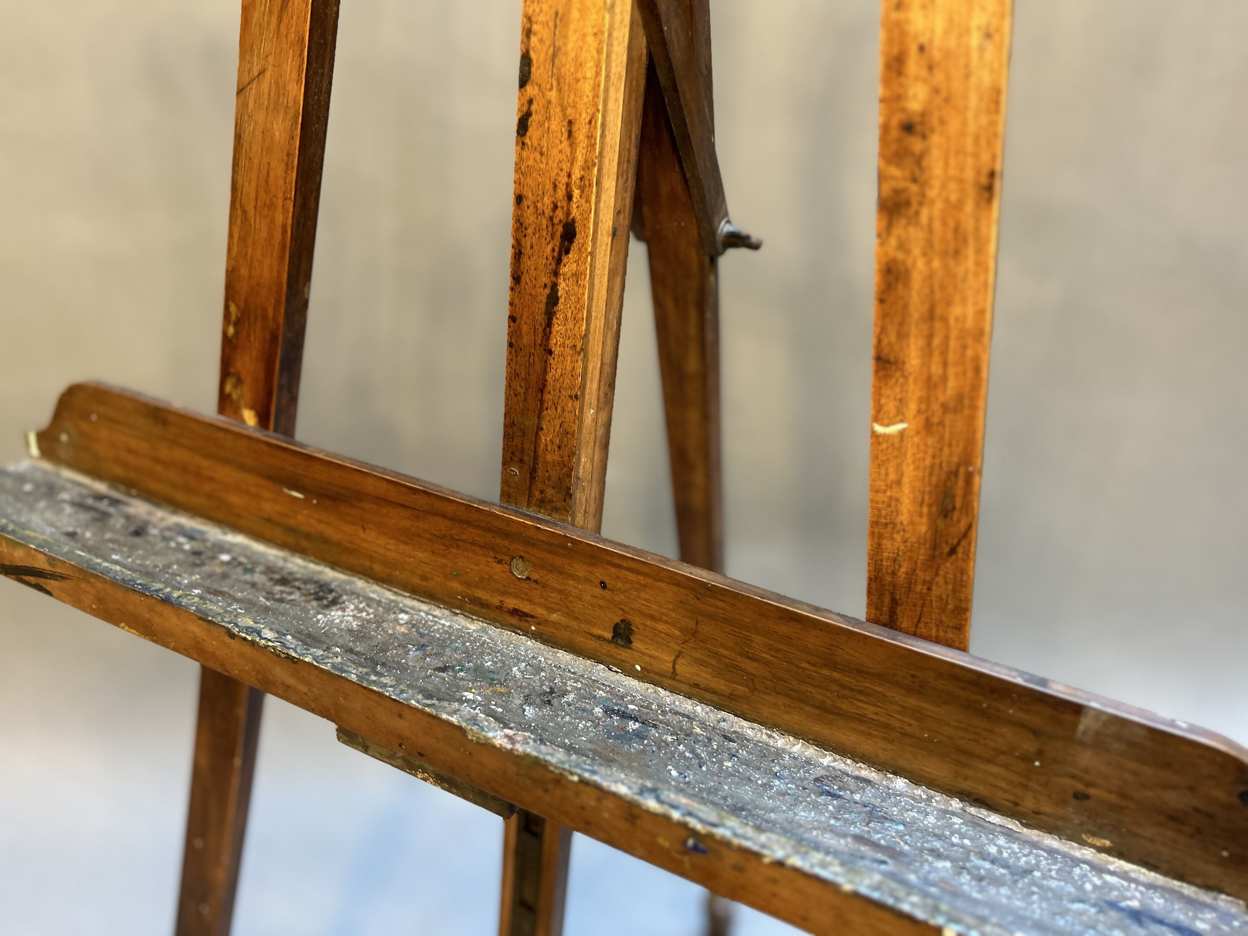 C19th french artists easel