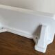 XS shelf tablet in white porcelain 1950 L30cm